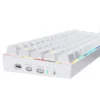 کیبورد بی سیم/باسیم مکانیکال گیمینگ ردراگون Draconic Elite white K530W-RGB-PRO