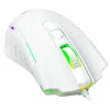 T-DAGGER Brigadier T-TGM206 White Wired Gaming Mouse