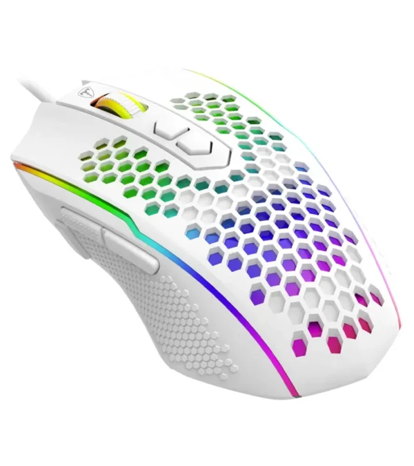 T-DAGGER Imperial T-TGM310 White Honeycomb RGB Wired GAMING MOUSE