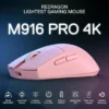 موس بی سیم گیمینگ ردراگون M916 PRO 4K Pink