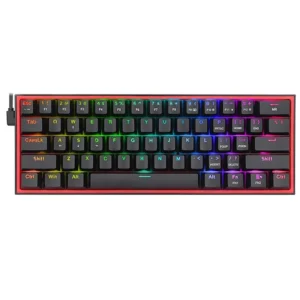 کیبورد مکانیکال گیمینگ ردراگون K617 FIZZ RGB Black