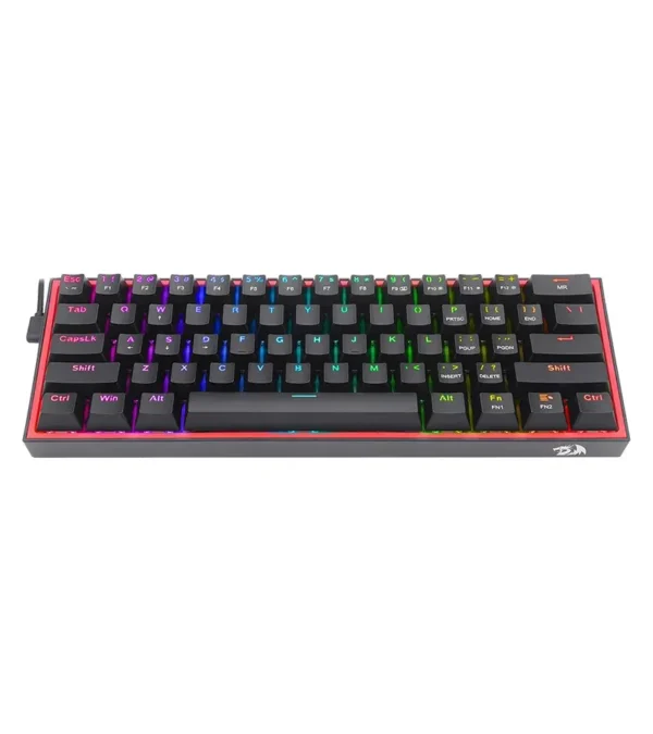 کیبورد مکانیکال گیمینگ ردراگون K617 FIZZ RGB Black